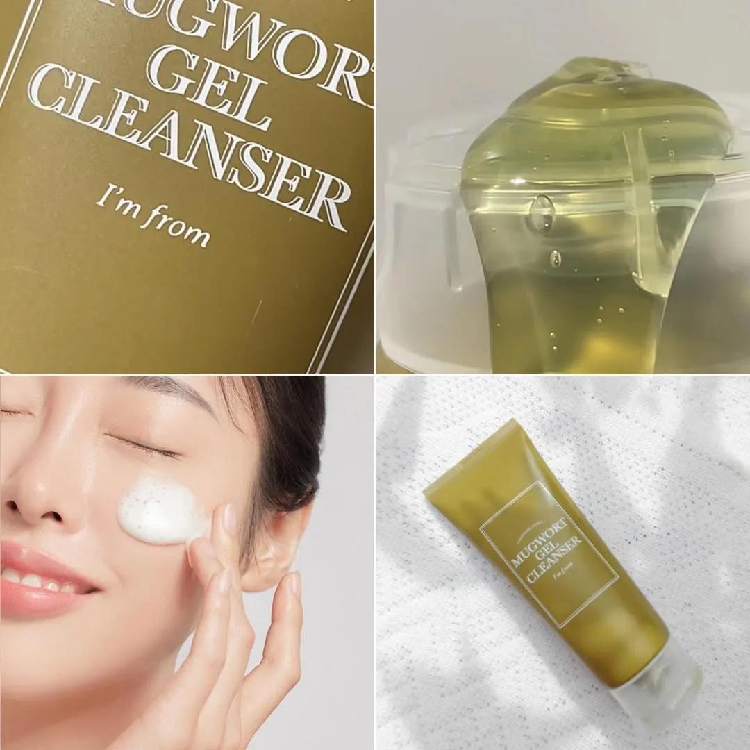 Sữa Rửa Mặt Ngải Cứu I'm From Mugwort Gel Cleanser 150ml Sữa Rửa Mặt Ngải Cứu I'm From Mugwort Gel Cleanser 150ml