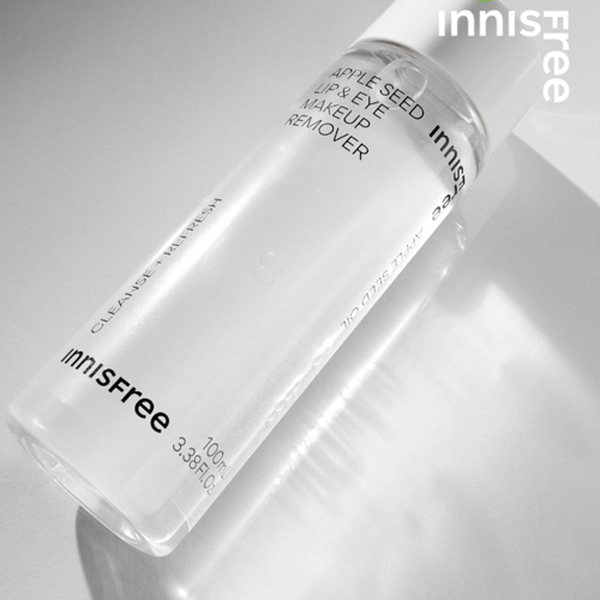 Nước Tẩy Trang Mắt Môi Innisfree Apple Seed Lip & Eye Makeup Remover 100ml