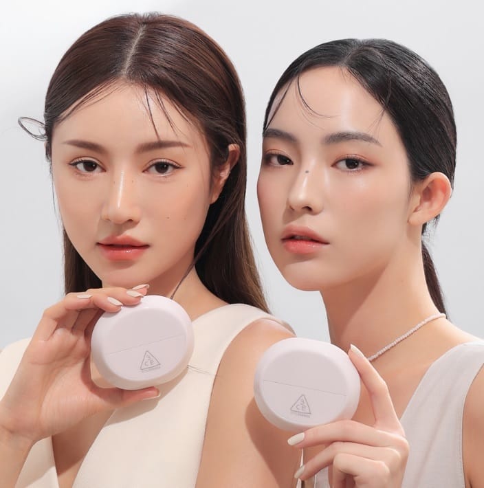 Cushion 3CE Bare Cover SPF40 PA++Che Phủ Tự Nhiên
