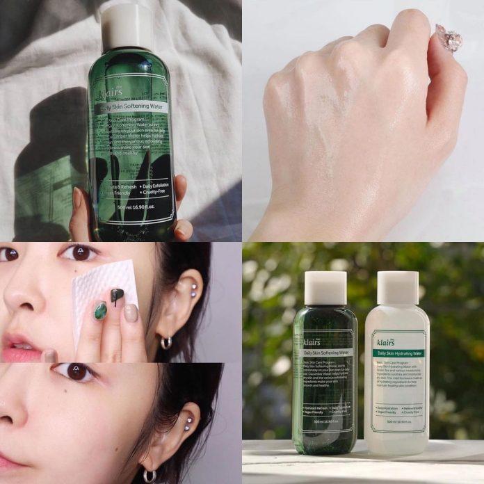 Nước Hoa Hồng Klairs Daily Skin Softening Water 500ml
