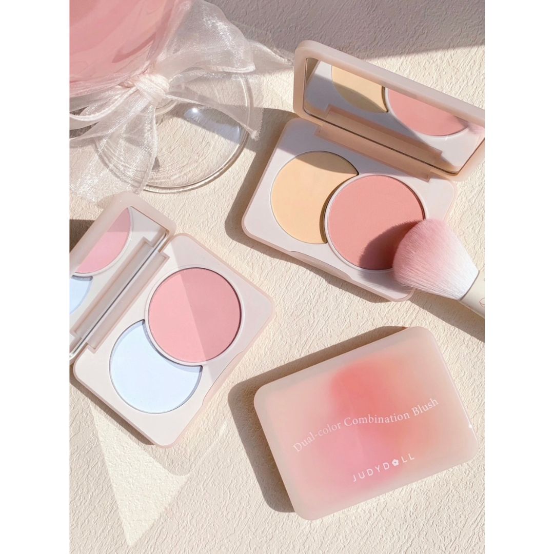 Phấn Má Judydoll 2 Màu Dual Color Combination Blush 6G