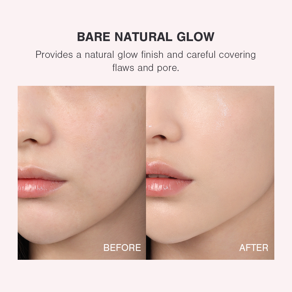 Cushion 3CE Bare Cover SPF40 PA++Che Phủ Tự Nhiên
