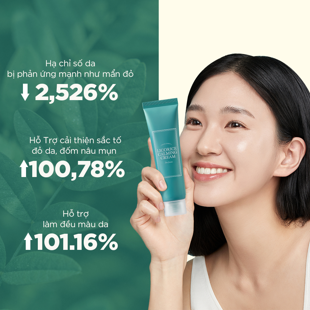 Kem Dưỡng Cam Thảo I'm From Licorice Calming Cream 50ml
