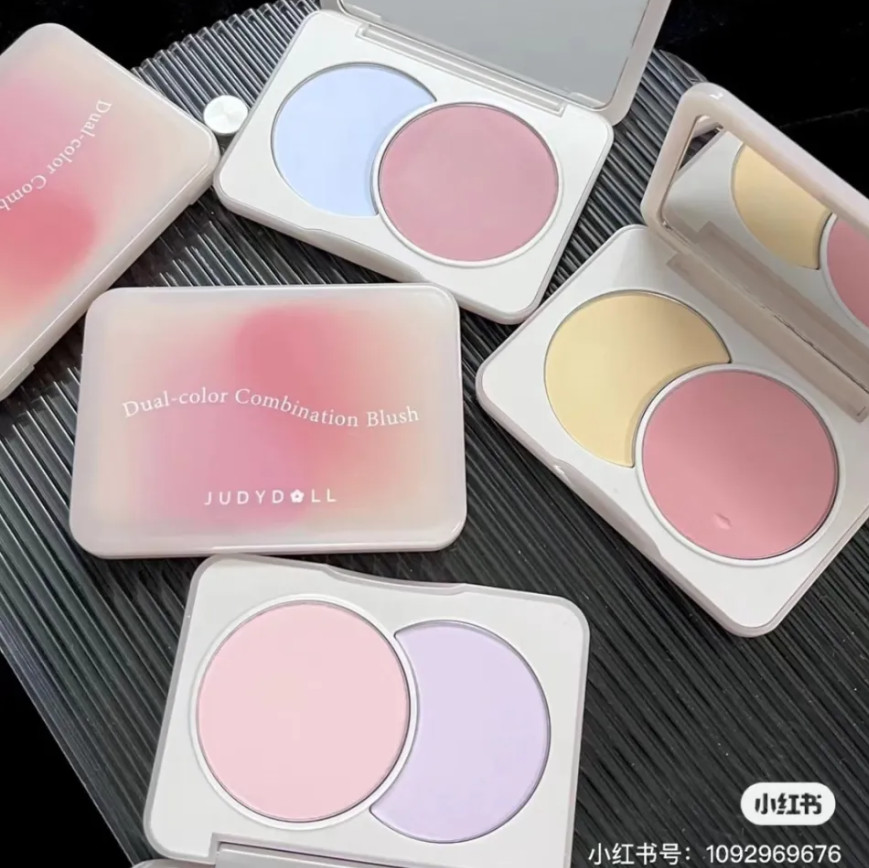 Phấn Má Judydoll 2 Màu Dual Color Combination Blush 6G