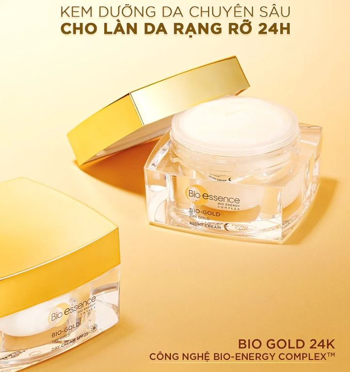 Kem Dưỡng Bio Essence Làm Sáng Da Ban Đêm 50g