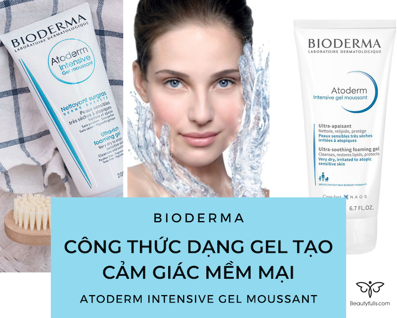 Sữa Rửa Mặt Bioderma Atoderm Intensive Gel 200ML