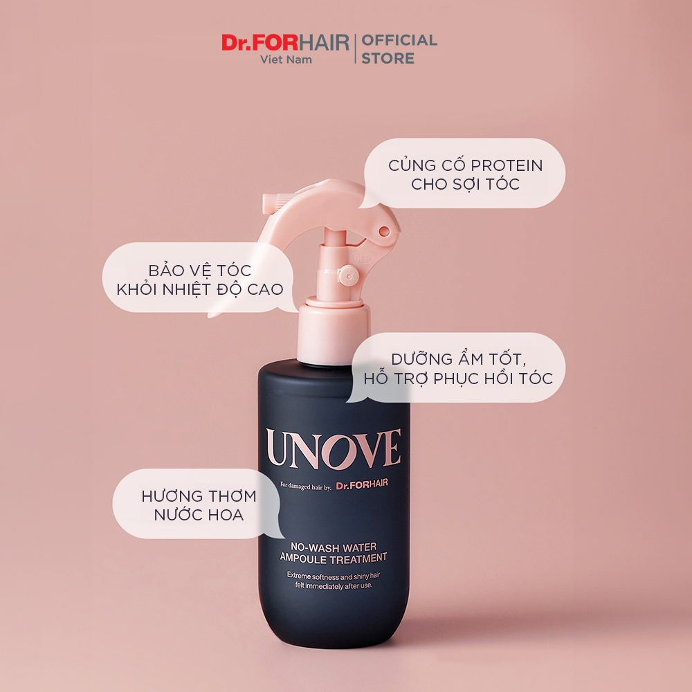 Xịt Dưỡng Tóc UnoveWater Ampoule Treatment 200ML