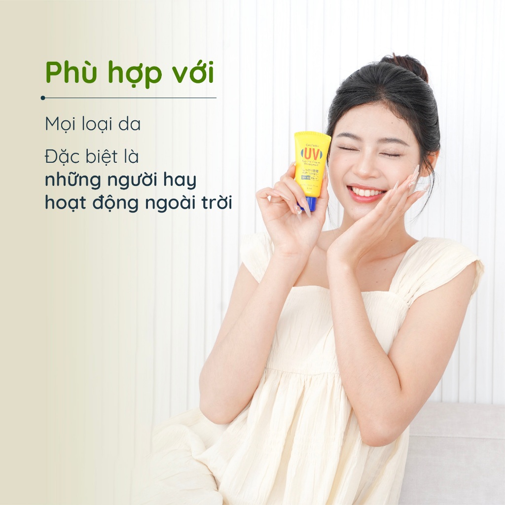 Kem Chống Nắng Chifure Sun Veil Cream Waterproof SPF30 50g