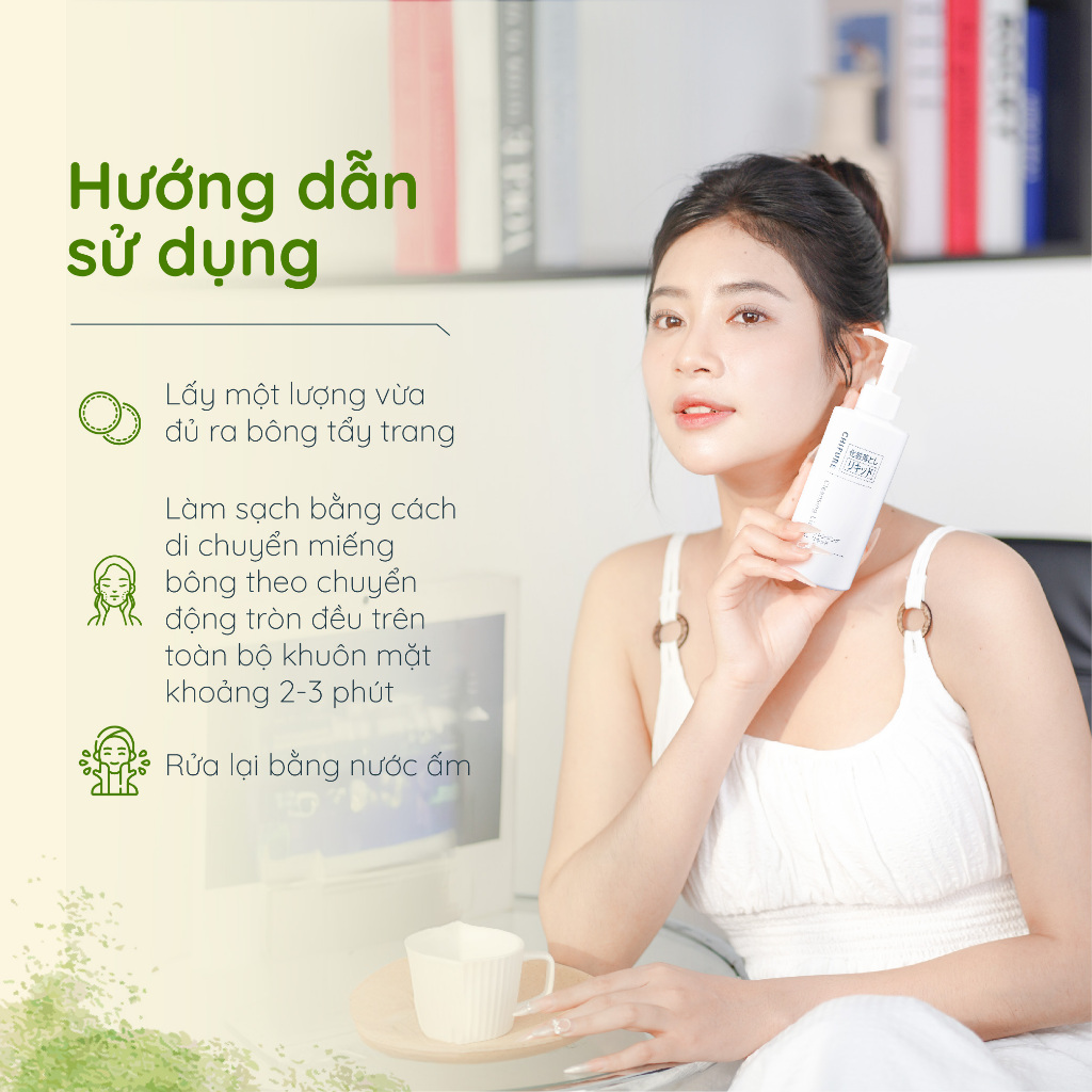 Nước Tẩy Trang Chifure Dành Cho Da Nhạy Cảm 200ml
