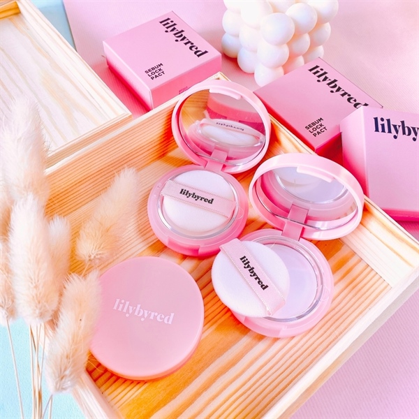 Phấn Phủ Nén LilyByred Sebum Lock Pact Phấn Phủ Nén LilyByred Sebum Lock Pact