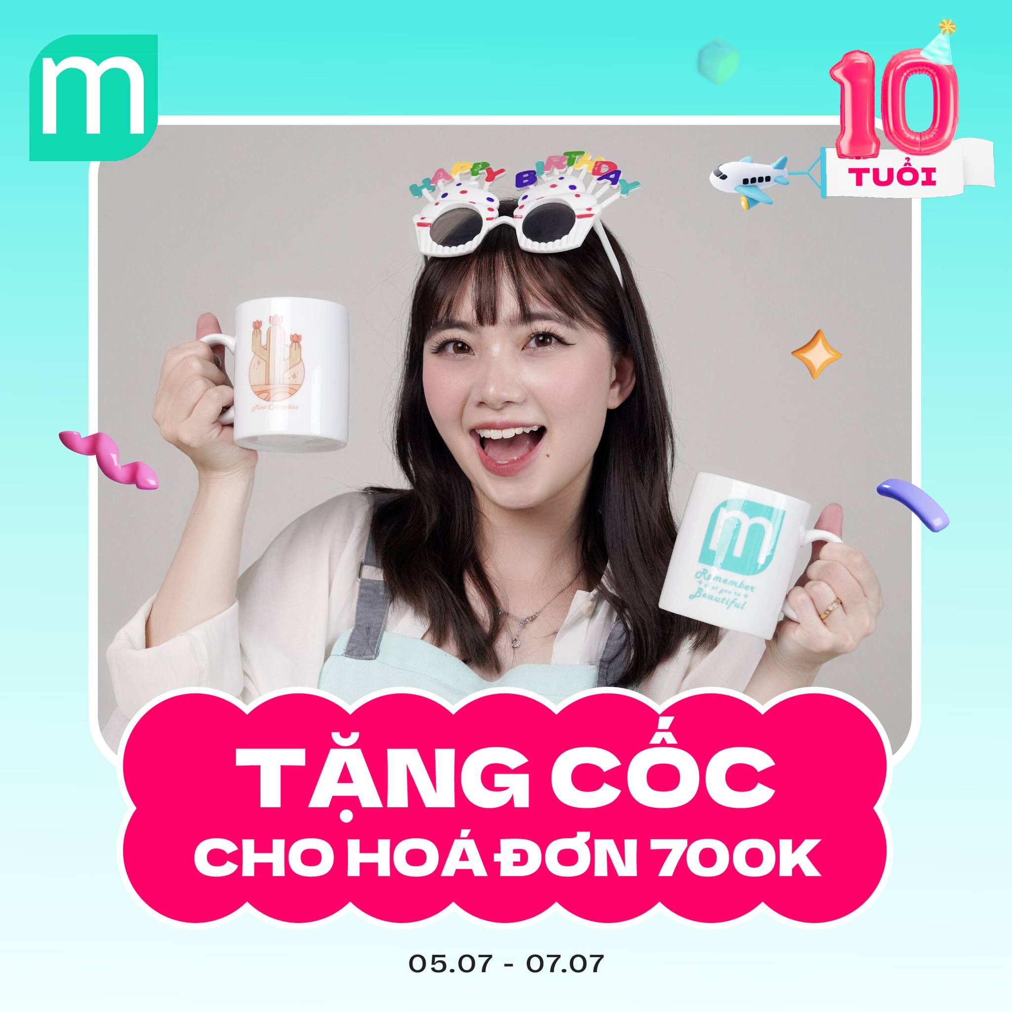 MỪNG MINT 10 TUỔI – ƯU ĐÃI THEO ĐUỔI MỪNG MINT 10 TUỔI – ƯU ĐÃI THEO ĐUỔI
