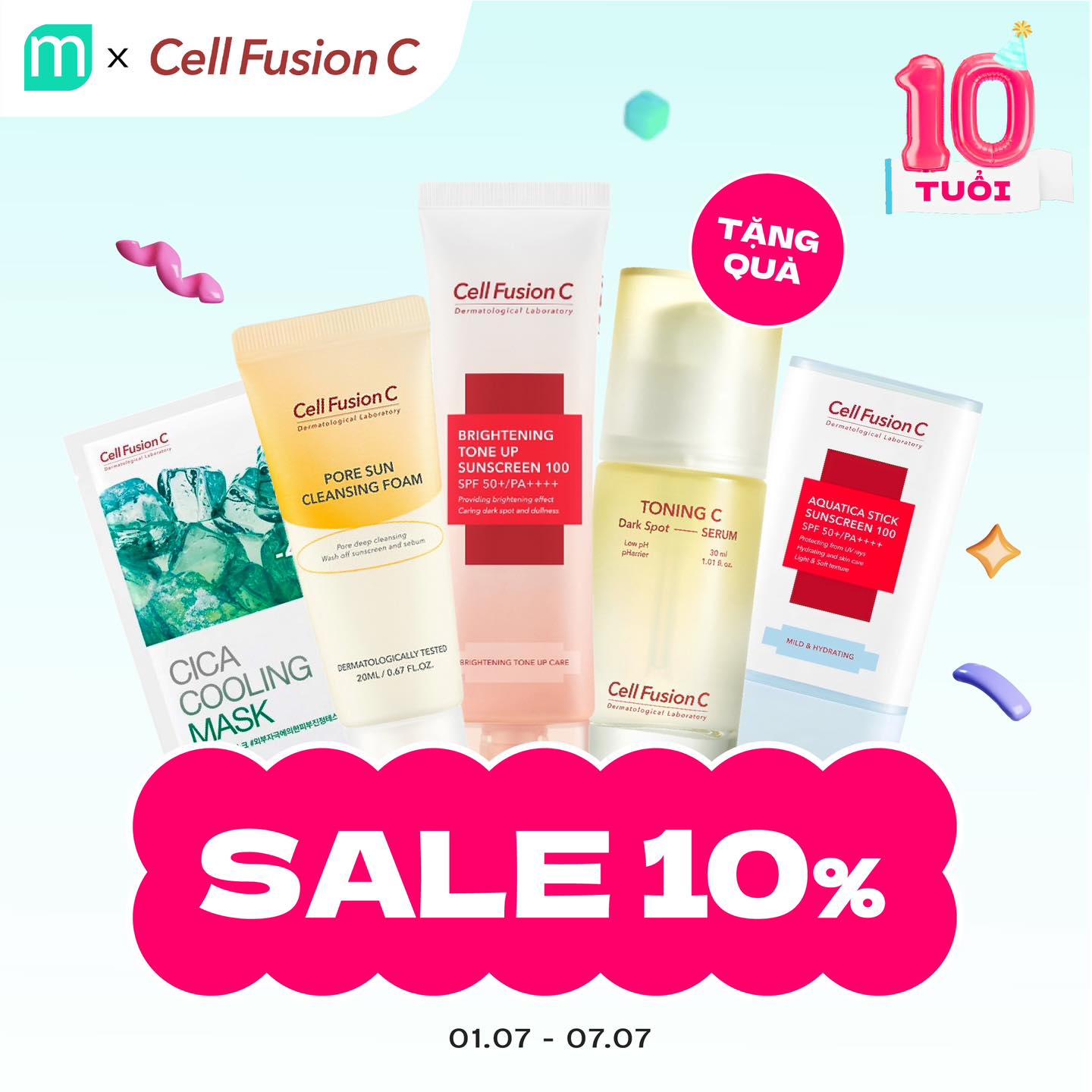 MỪNG MINT 10 TUỔI – ƯU ĐÃI THEO ĐUỔI MỪNG MINT 10 TUỔI – ƯU ĐÃI THEO ĐUỔI