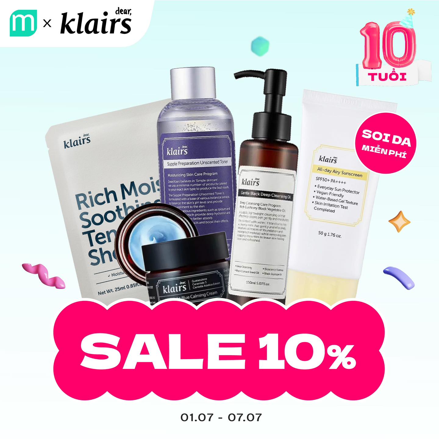 MỪNG MINT 10 TUỔI – ƯU ĐÃI THEO ĐUỔI MỪNG MINT 10 TUỔI – ƯU ĐÃI THEO ĐUỔI