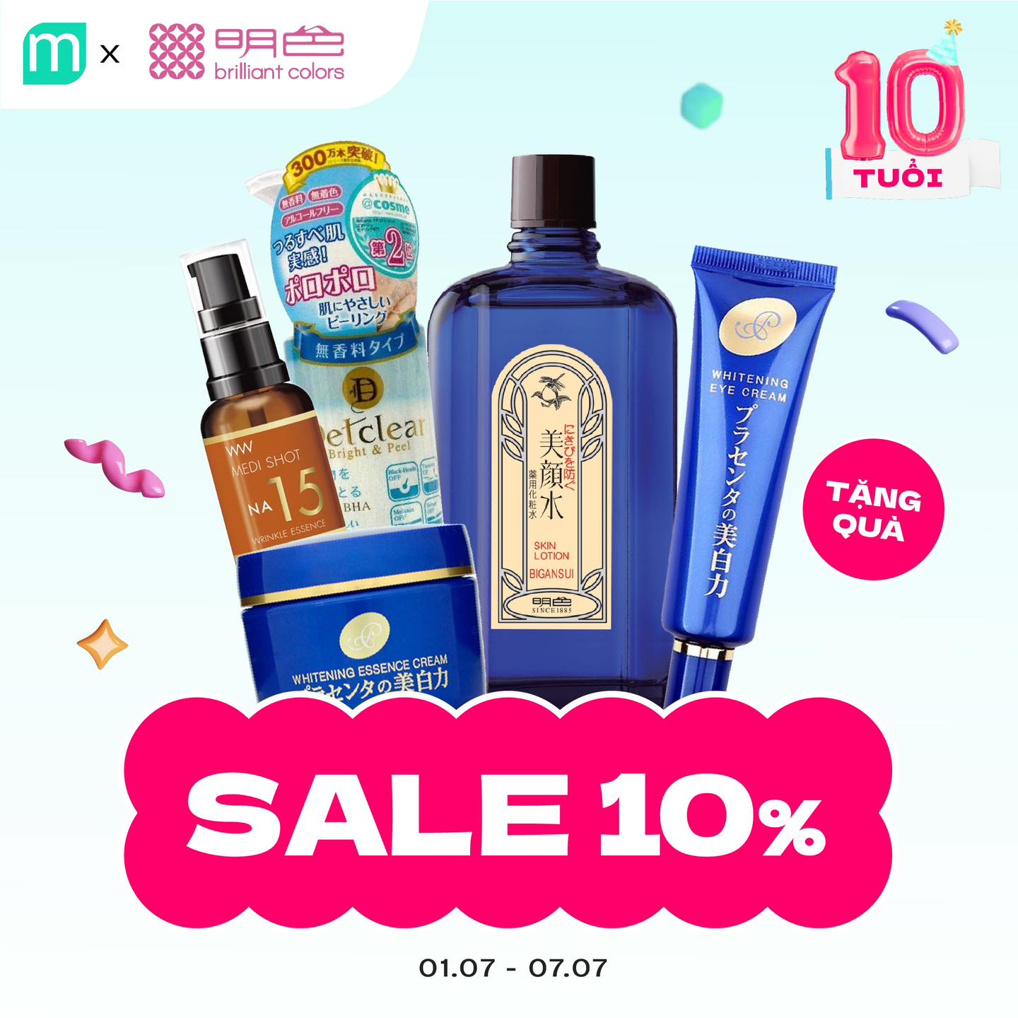 MỪNG MINT 10 TUỔI – ƯU ĐÃI THEO ĐUỔI MỪNG MINT 10 TUỔI – ƯU ĐÃI THEO ĐUỔI