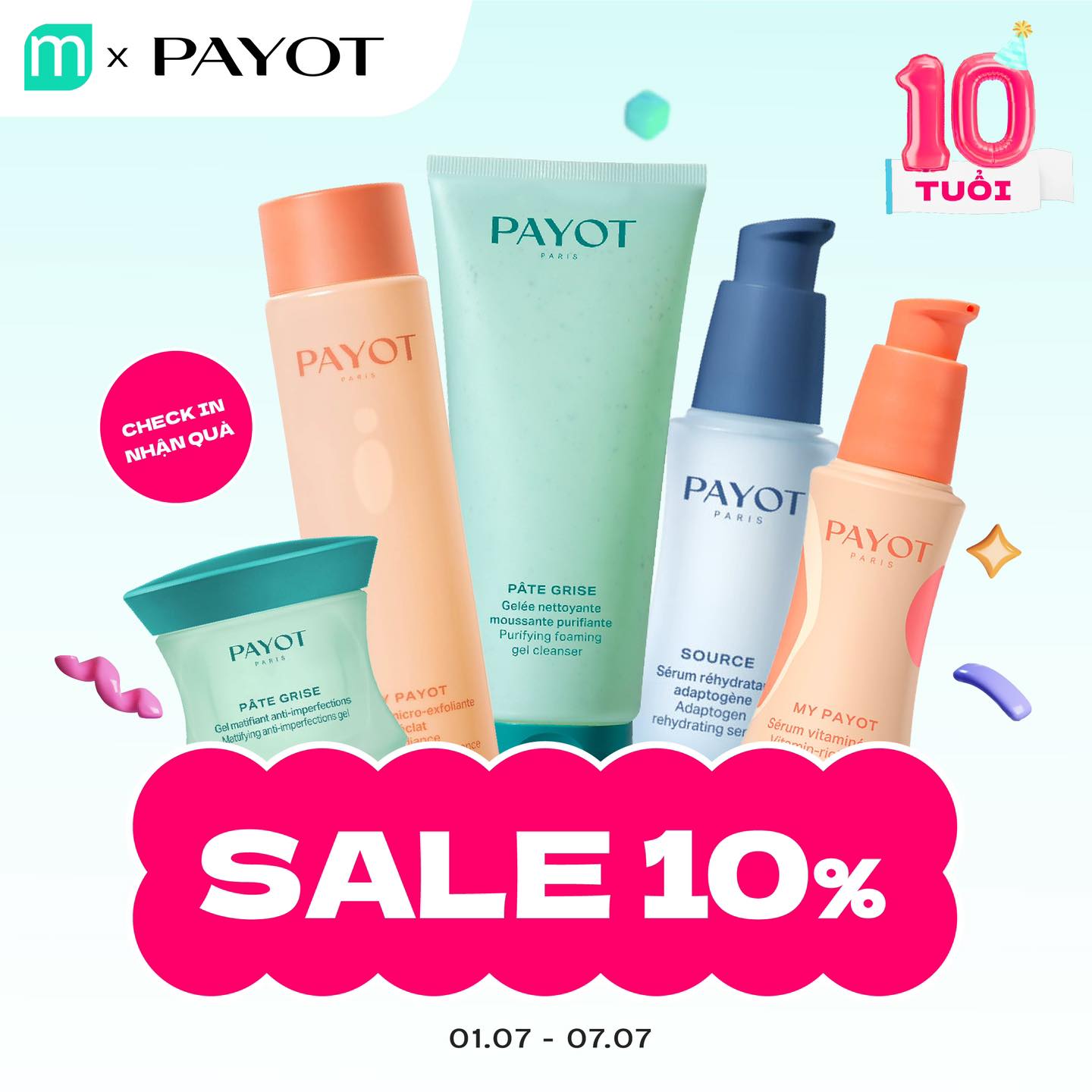 MỪNG MINT 10 TUỔI – ƯU ĐÃI THEO ĐUỔI MỪNG MINT 10 TUỔI – ƯU ĐÃI THEO ĐUỔI