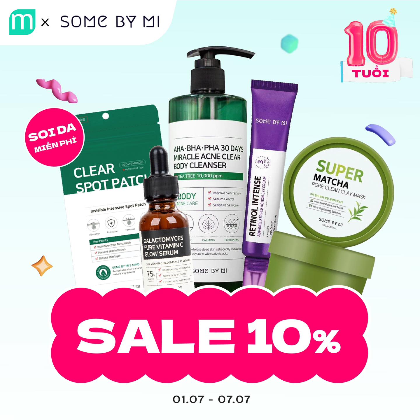 MỪNG MINT 10 TUỔI – ƯU ĐÃI THEO ĐUỔI MỪNG MINT 10 TUỔI – ƯU ĐÃI THEO ĐUỔI
