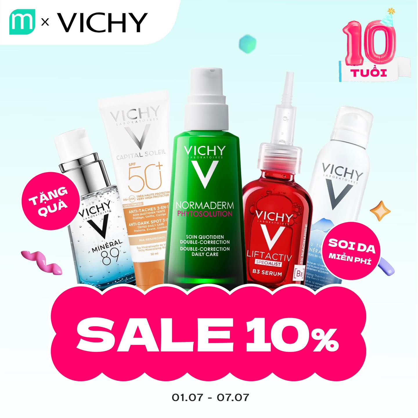 MỪNG MINT 10 TUỔI – ƯU ĐÃI THEO ĐUỔI MỪNG MINT 10 TUỔI – ƯU ĐÃI THEO ĐUỔI