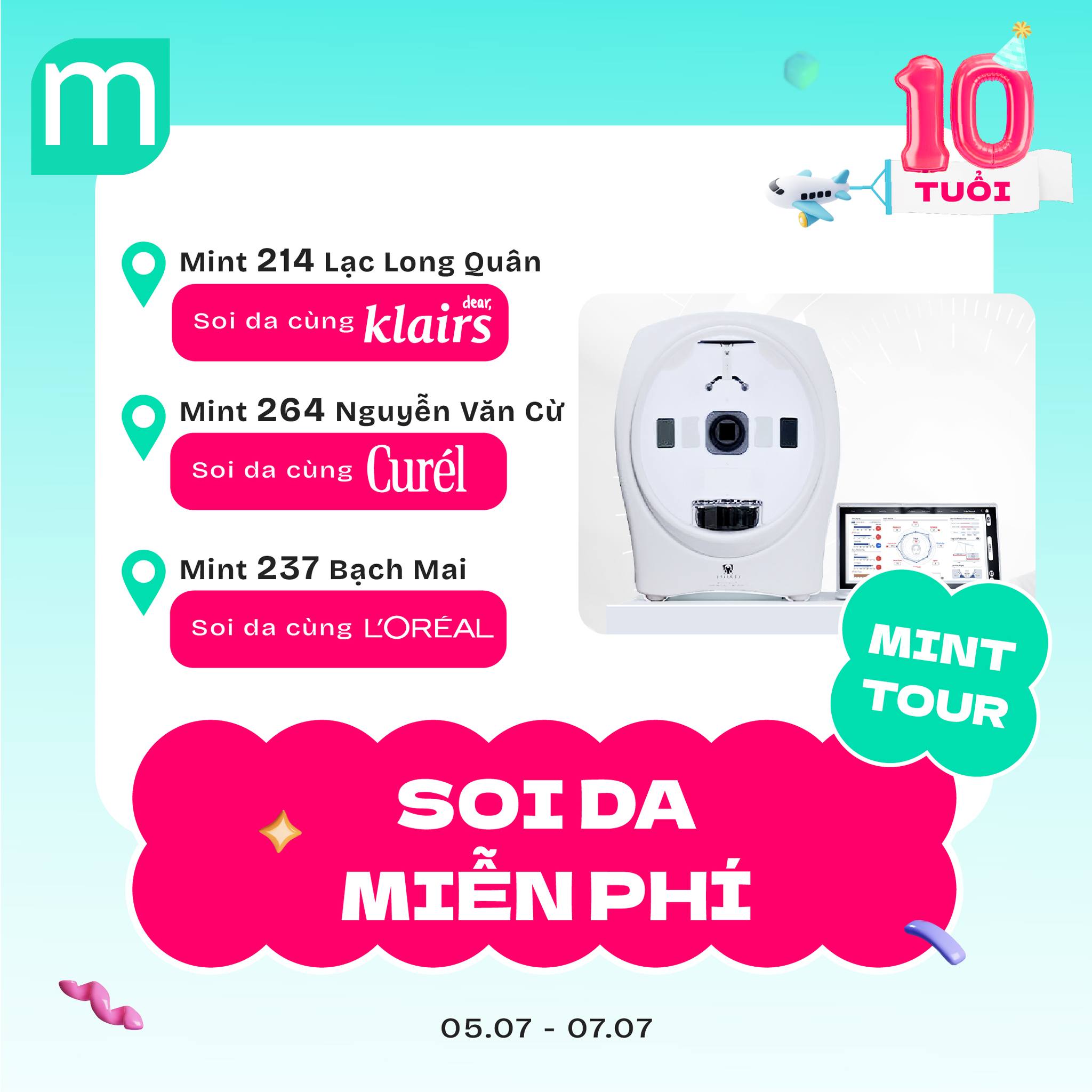 MỪNG MINT 10 TUỔI – ƯU ĐÃI THEO ĐUỔI MỪNG MINT 10 TUỔI – ƯU ĐÃI THEO ĐUỔI