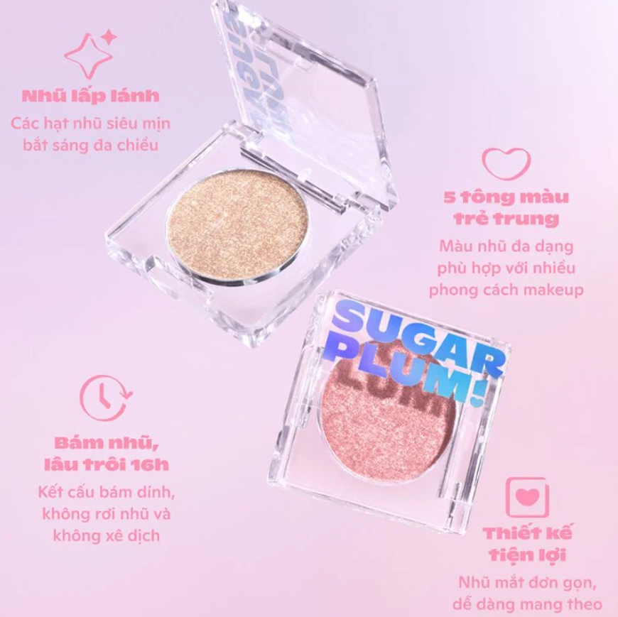 Nhũ Mắt Ofelia Sugarplum Pixie Bae Glitter Eyeshadow