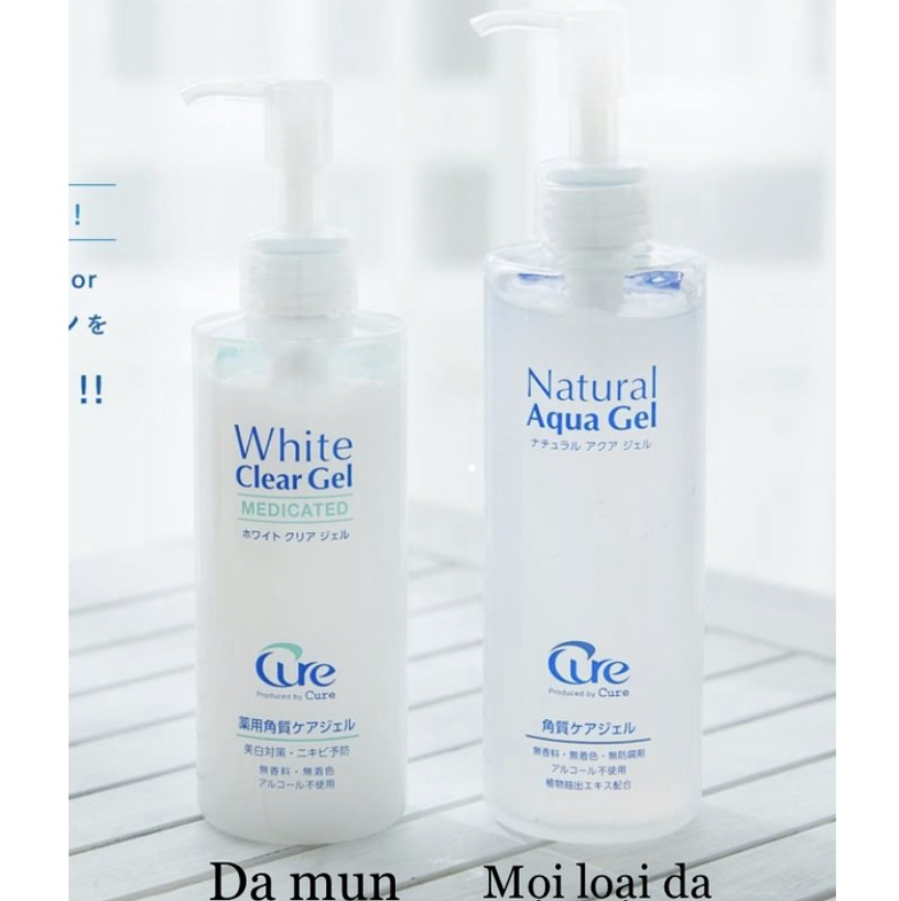 Tẩy Da Chết Cure White Clear Gel 200G