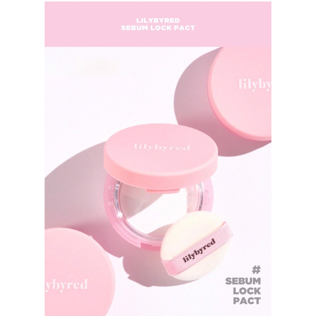 Phấn Phủ Nén LilyByred Sebum Lock Pact Phấn Phủ Nén LilyByred Sebum Lock Pact