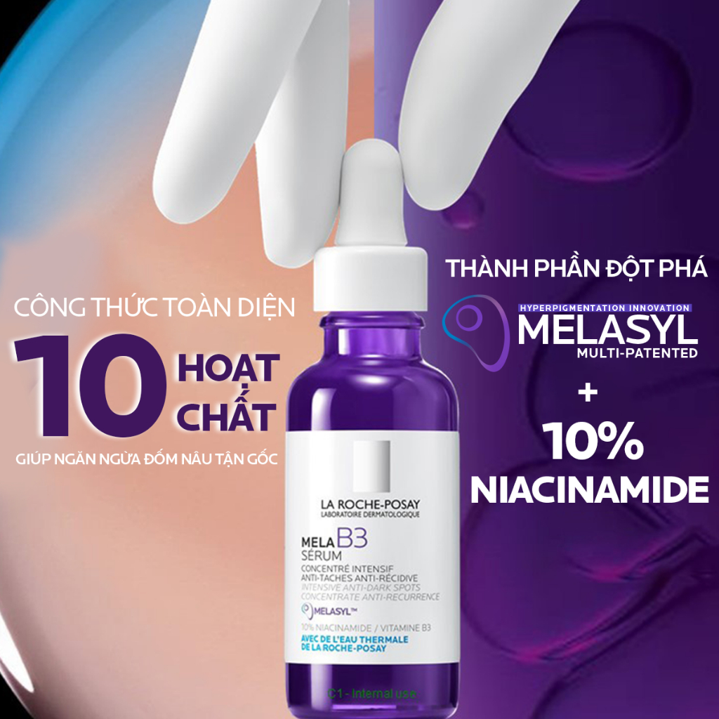 Serum Giúp Mờ Thâm Nám Và Sáng Da Laroche Posay Mela B3 40ml Serum Giúp Mờ Thâm Nám Và Sáng Da Laroche Posay Mela B3 40ml