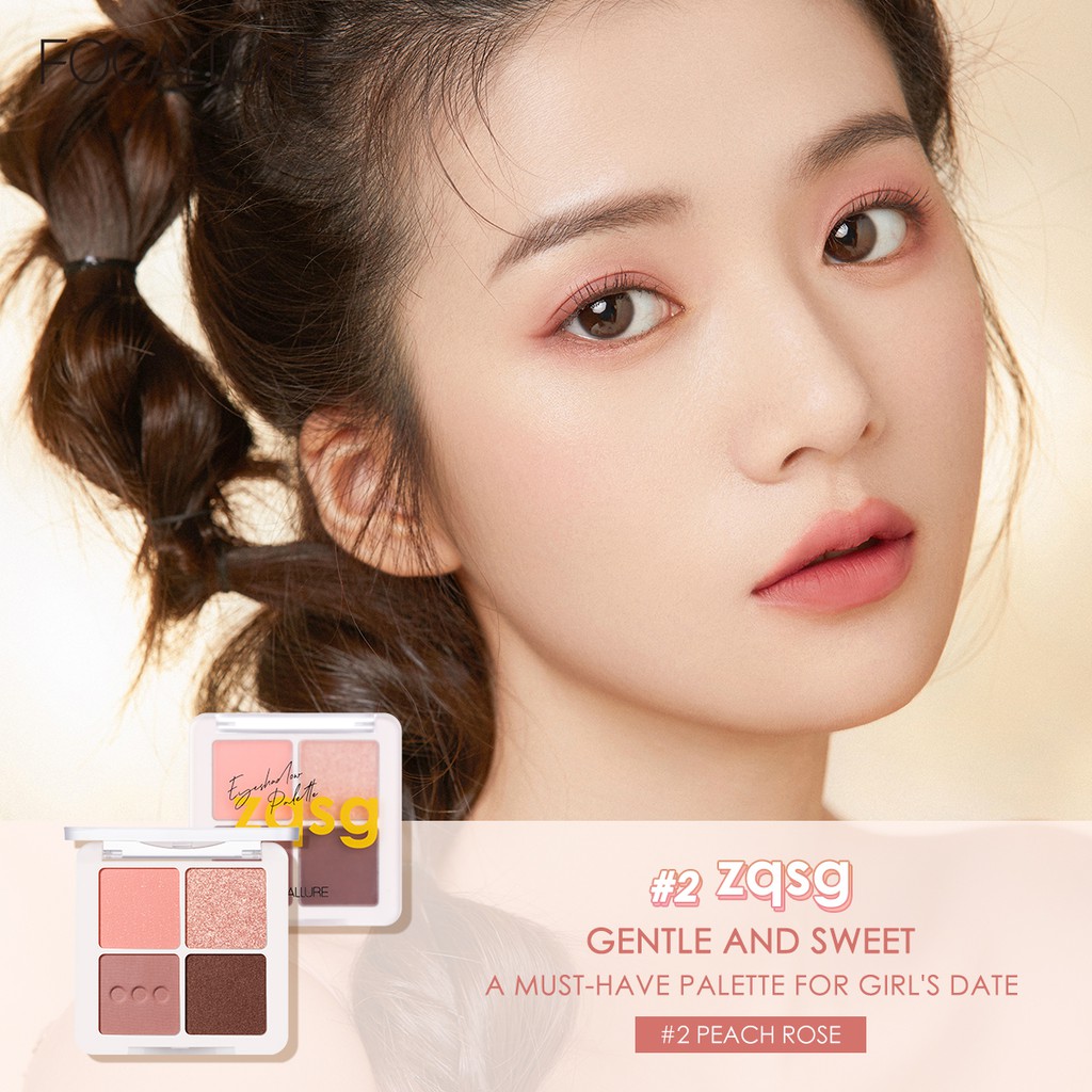 Bảng Mắt Focallure 4 Ô Eyeshadow Palette
