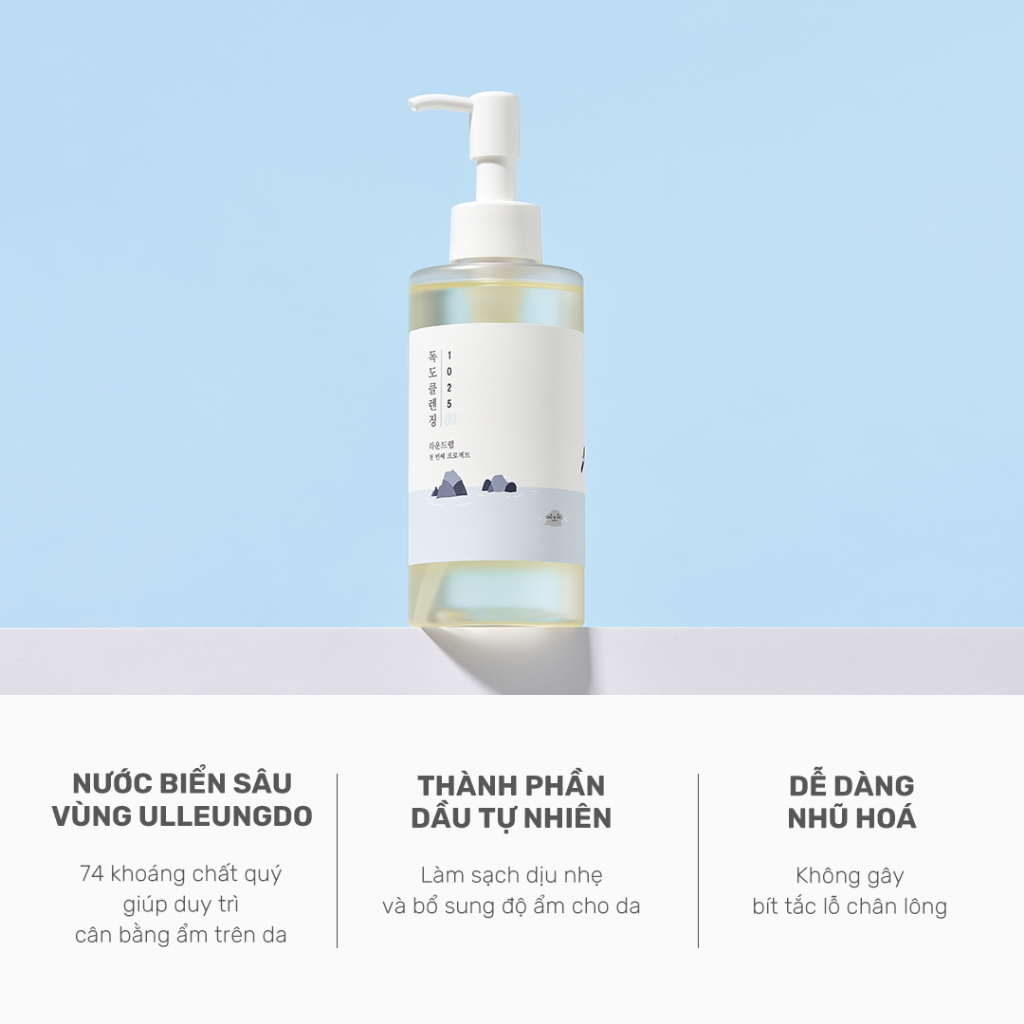 Dầu Tẩy Trang Round Lab 1025 Dokdo Cleansing Oil 200ml Dầu Tẩy Trang Round Lab 1025 Dokdo Cleansing Oil 200ml