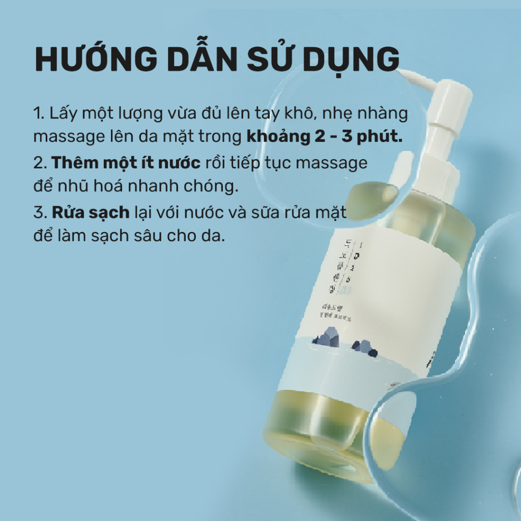 Dầu Tẩy Trang Round Lab 1025 Dokdo Cleansing Oil 200ml Dầu Tẩy Trang Round Lab 1025 Dokdo Cleansing Oil 200ml