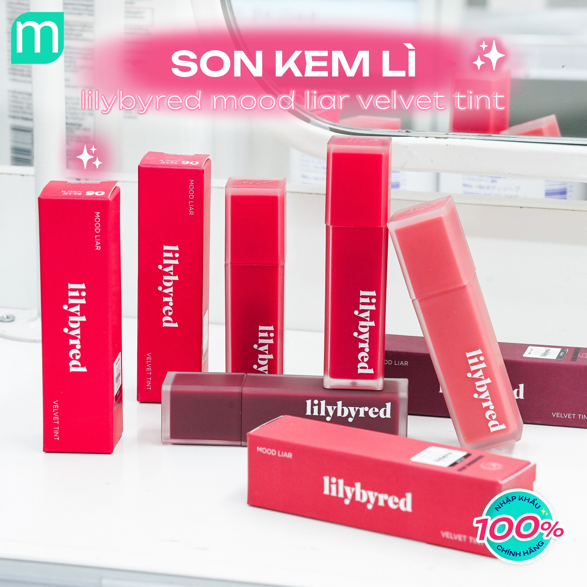 Son Kem Lilybyred Mood Liar Velvet Tint 4.2g Son Kem Lilybyred Mood Liar Velvet Tint 4.2g