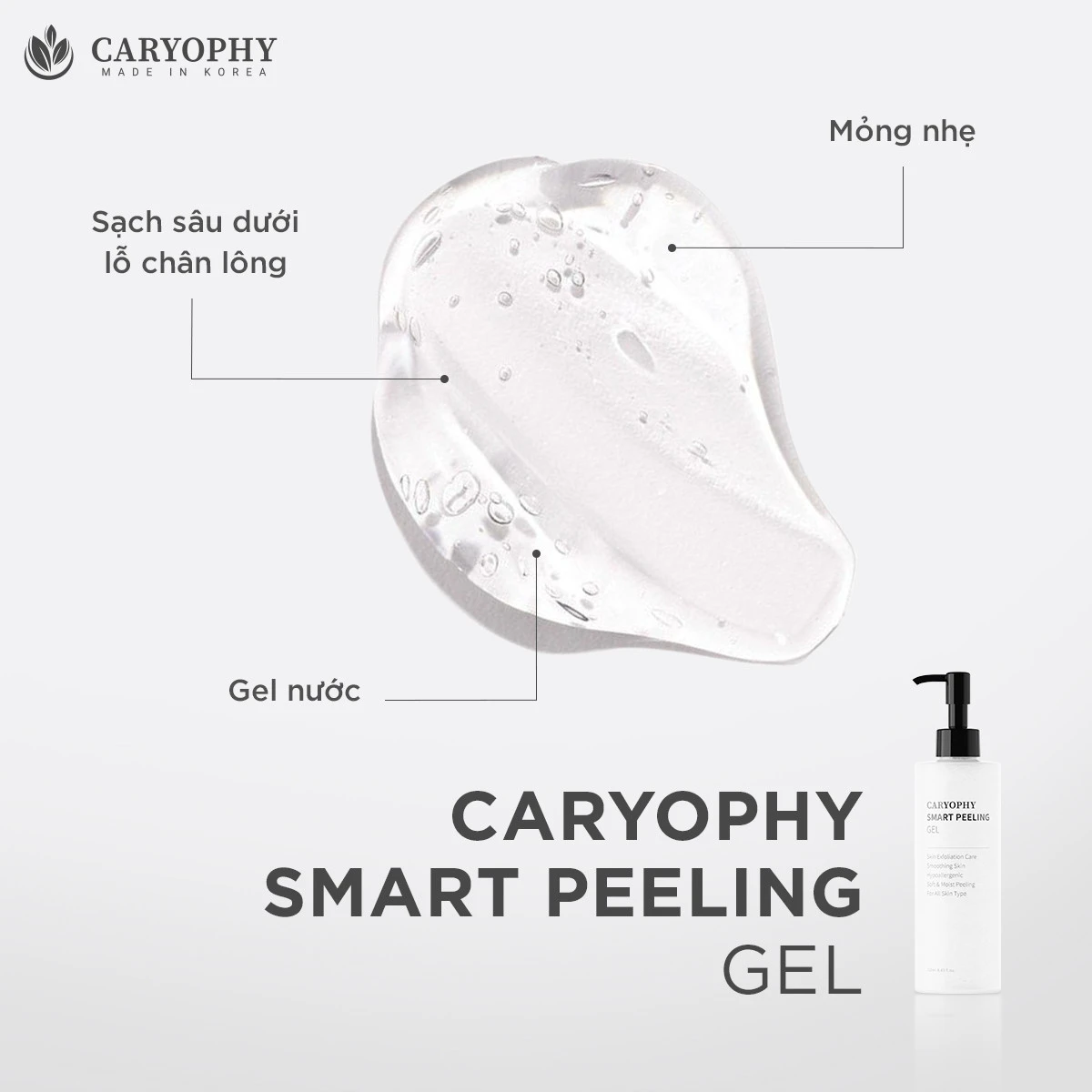 Tẩy Da Chết Caryophy Smart Peeling Gel 250ml Tẩy Da Chết Caryophy Smart Peeling Gel 250ml