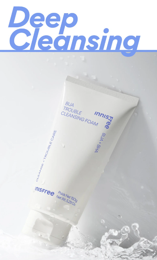 Sữa Rửa Mặt Innisfree Bija Trouble Cleansing Foam 150G Sữa Rửa Mặt Innisfree Bija Trouble Cleansing Foam 150G