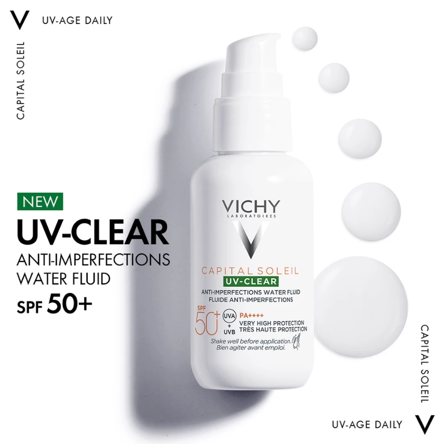 Kem Chống Nắng Vichy Laboratoires Capital Soleil Dạng Sữa 40ml