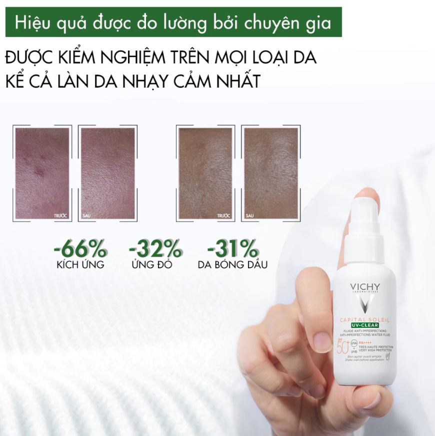 Kem Chống Nắng Vichy Laboratoires Capital Soleil Dạng Sữa 40ml