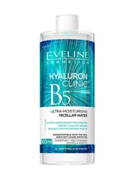 Nước Tẩy Trang Eveline Hyaluron Clinic B5 Ultra Moisturising Micellar Water 500ml