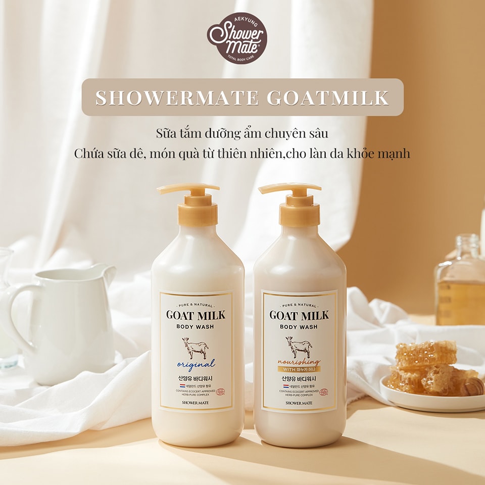 S???a T???m Shower Mate Goat Milk 800ml - Mint Cosmetics - Save The Best ...