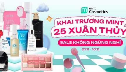 Khai trương Mint 25 Xuân Thủy - Sale không ngừng nghỉ