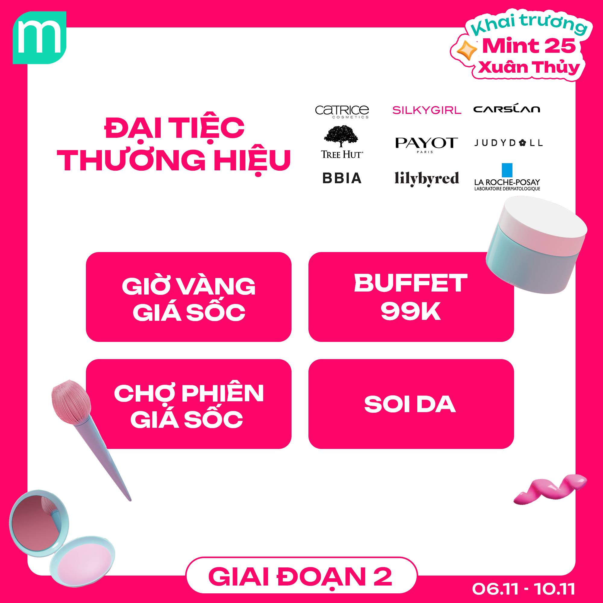Khai trương Mint 25 Xuân Thủy - Sale không ngừng nghỉ