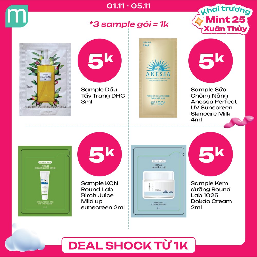 Khai trương Mint 25 Xuân Thủy - Sale không ngừng nghỉ