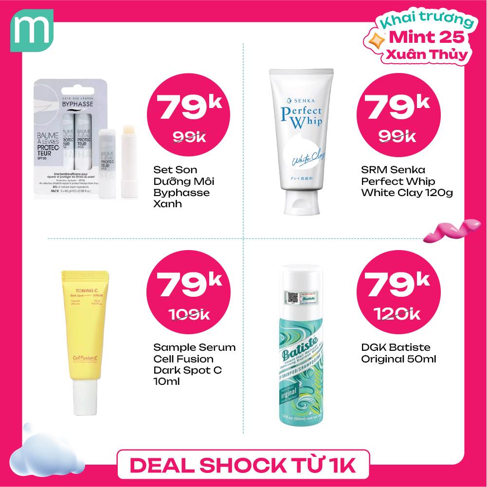 Khai trương Mint 25 Xuân Thủy - Sale không ngừng nghỉ