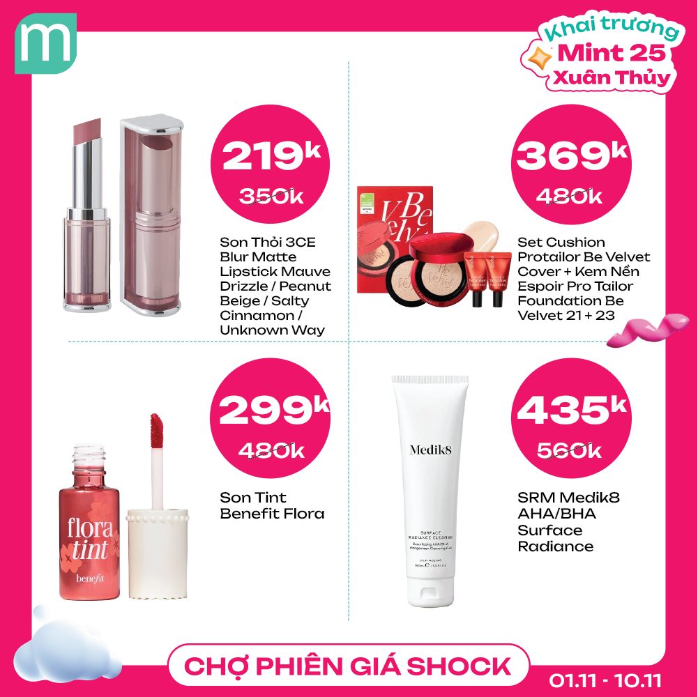 Khai trương Mint 25 Xuân Thủy - Sale không ngừng nghỉ