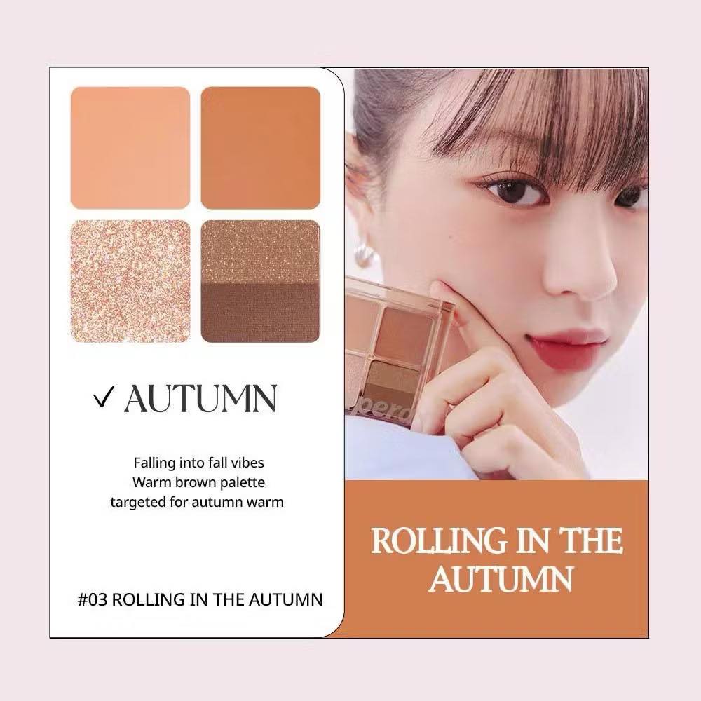 Make up hàng ngày đơn giản hơn với Peripera ink pocket shadow palette