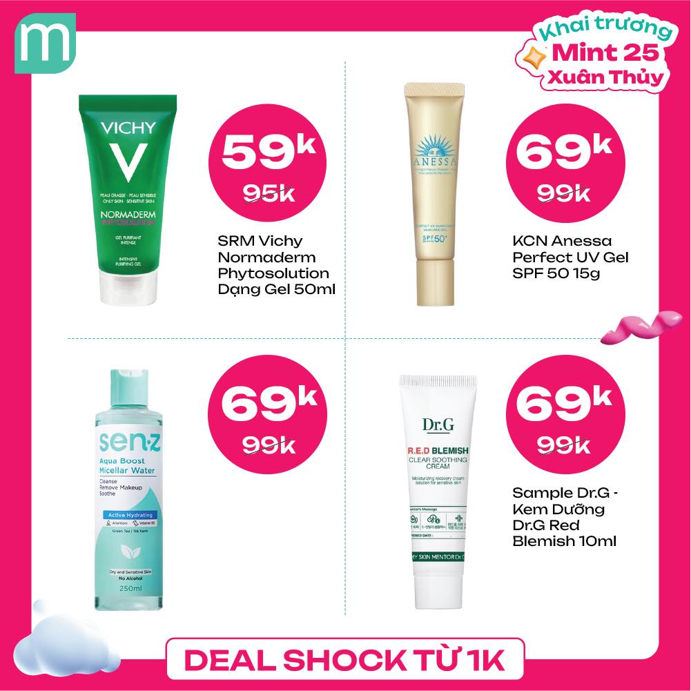Khai trương Mint 25 Xuân Thủy - Sale không ngừng nghỉ