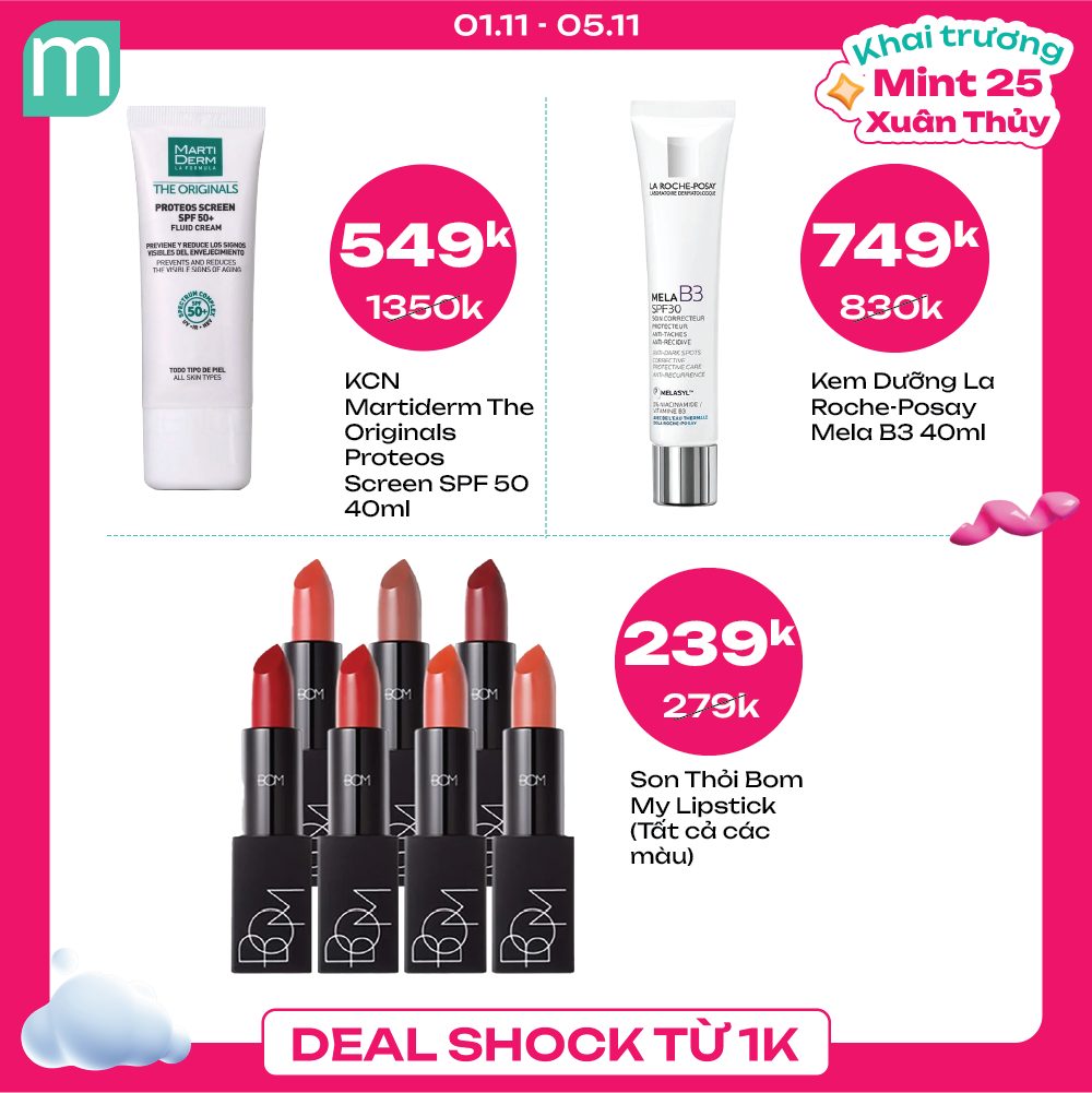 Khai trương Mint 25 Xuân Thủy - Sale không ngừng nghỉ