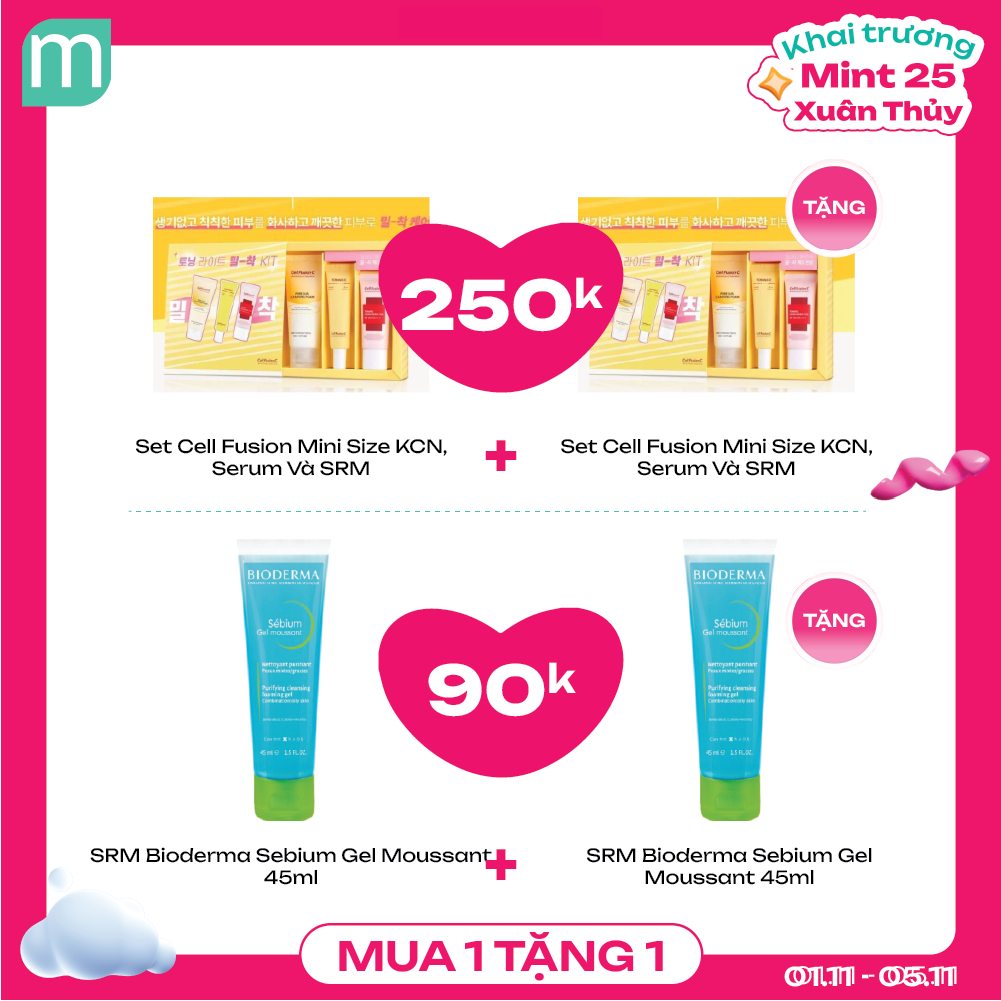 Khai trương Mint 25 Xuân Thủy - Sale không ngừng nghỉ