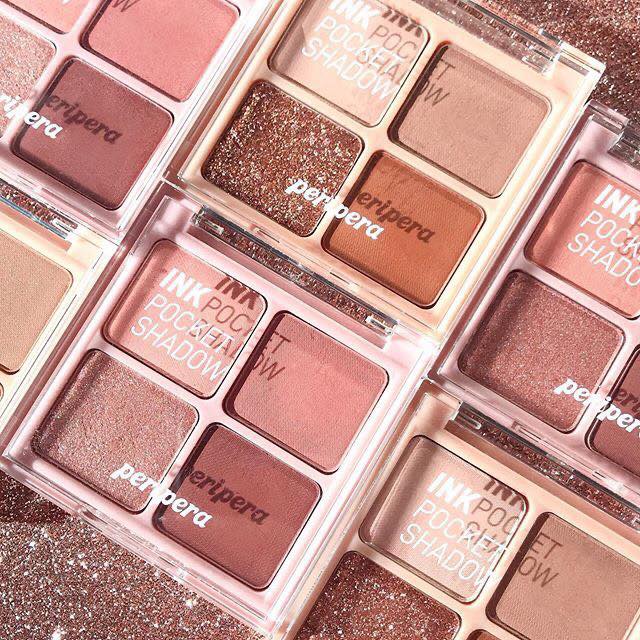 Make up hàng ngày đơn giản hơn với Peripera ink pocket shadow palette