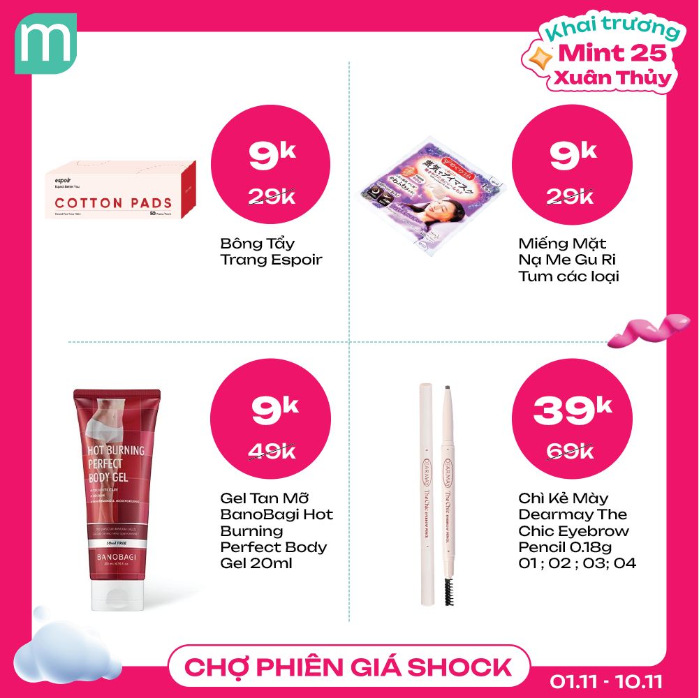 Khai trương Mint 25 Xuân Thủy - Sale không ngừng nghỉ