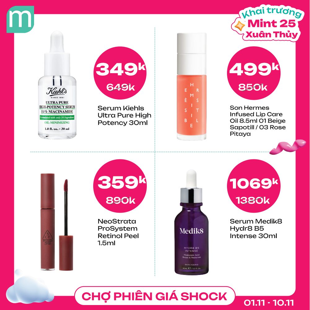 Khai trương Mint 25 Xuân Thủy - Sale không ngừng nghỉ