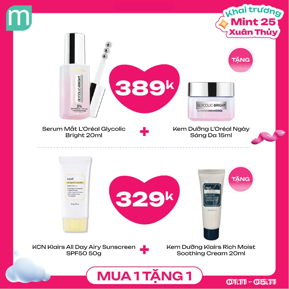 Khai trương Mint 25 Xuân Thủy - Sale không ngừng nghỉ