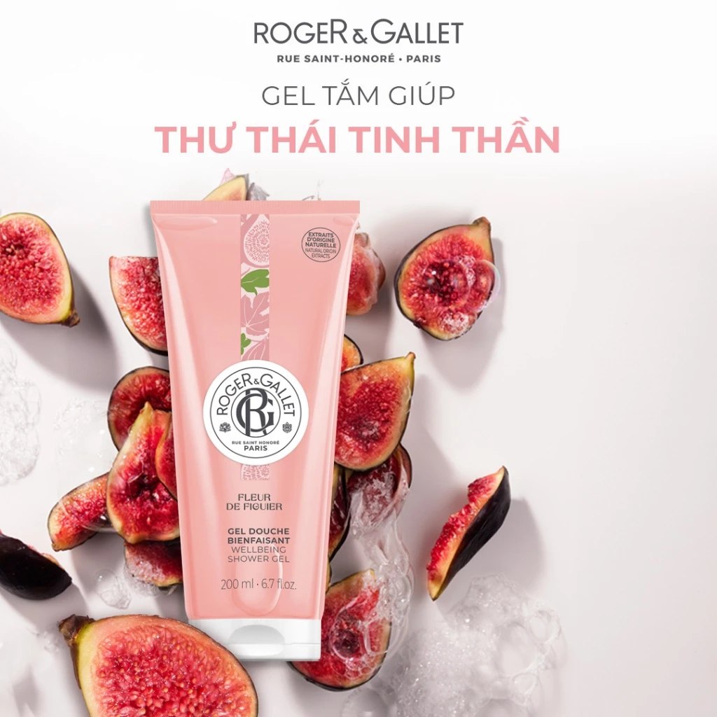 Sữa tắm hương nước hoa Roger Gallet Shower Gel 200ml Sữa tắm hương nước hoa Roger Gallet Shower Gel 200ml